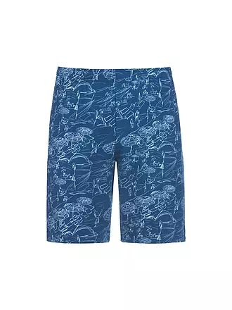 MEY | Pyjama Shorts | blau