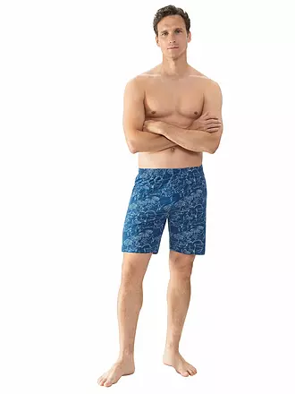 MEY | Pyjama Shorts | blau