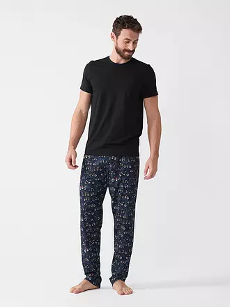 MEY | Pyjamahose | blau