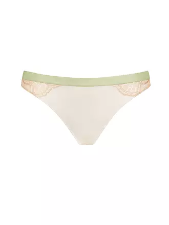 MEY | Slip POETRY FAME mixed champagne | dunkelgrün