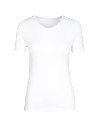 MEY | T-Shirt EMOTION champagner | weiss