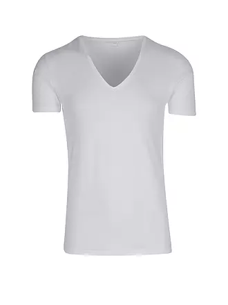 MEY | T-Shirt Slim Fit DRY COTTON weiss | beige