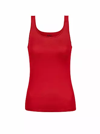 MEY | Top - Unterhemd EMOTION cream tan | rot