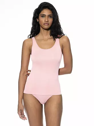 MEY | Top - Unterhemd EMOTION schwarz | rosa