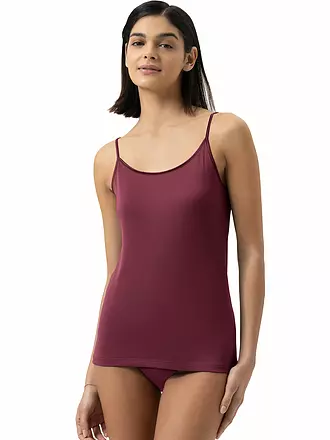 MEY | Top - Unterhemd EMOTION schwarz | beere