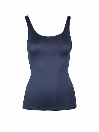 MEY | Top - Unterhemd EMOTION weiß | blau