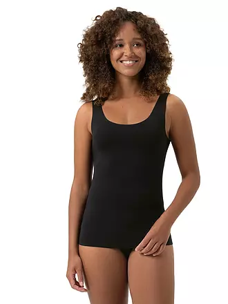 MEY | Unterhemd SIMPLY INVISIBLE cream tan | schwarz