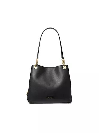 MICHAEL KORS | Ledertasche - Umhängetasche KENSINGTON Large | creme