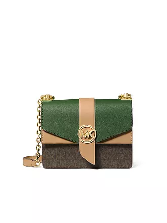 MICHAEL KORS | Tasche - Umhängetasche GREENWICH S | dunkelgrün