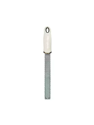 MICROPLANE | Premium Zester-Reibe Classic Kaschmirbeige | rot