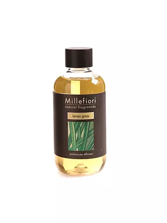 MILLEFIORI | Nachfüllflasche für Duftdiffusor Natural Fragrance - Lime & Vetiver 250ml | gelb