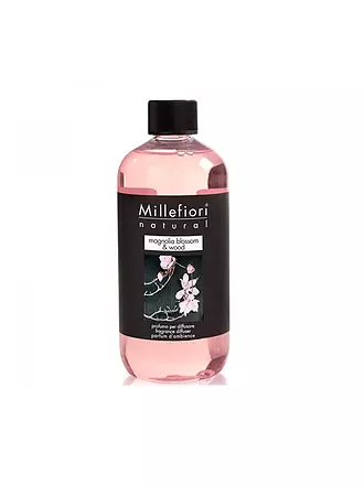 MILLEFIORI | Nachfüllflasche für Duftdiffusor Natural Fragrance - Lime & Vetiver 250ml | rosa