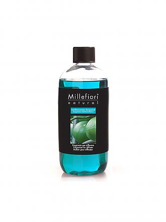 MILLEFIORI | Nachfüllflasche für Duftdiffusor Natural Fragrance - Lime & Vetiver 250ml | pink