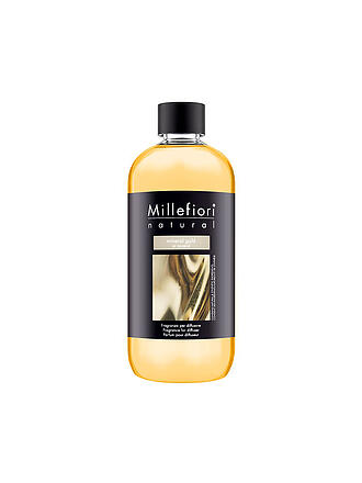 MILLEFIORI | Nachfüllflasche für Duftdiffusor Natural Fragrance - Lime & Vetiver 250ml | gelb