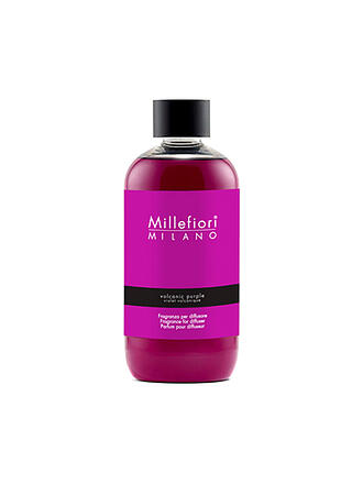MILLEFIORI | Nachfüllflasche für Duftdiffusor Natural Fragrance - Lime & Vetiver 250ml | lila