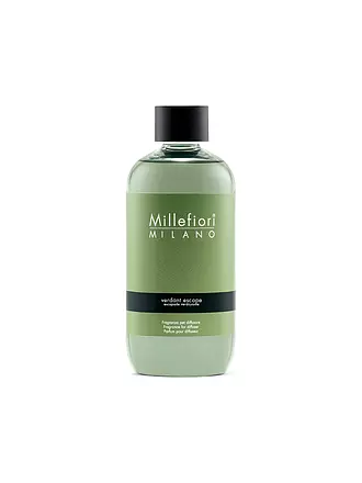 MILLEFIORI | Nachfüllflasche für Duftdiffusor Natural Fragrance - Lime & Vetiver 250ml | hellgrün