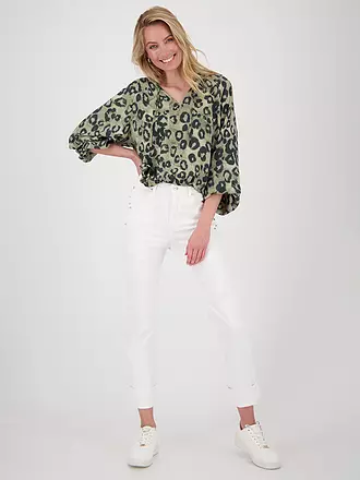 MONARI | Bluse | dunkelgrün