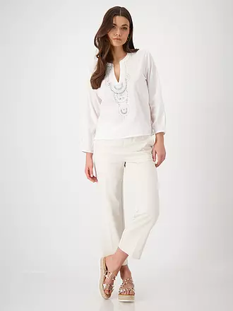 MONARI | Blusenshirt | creme