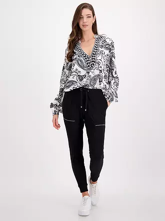 MONARI | Hose Jogging Fit | schwarz