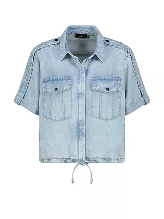 MONARI | Jeansbluse BALI | blau