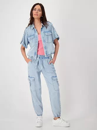 MONARI | Jeansbluse BALI | blau