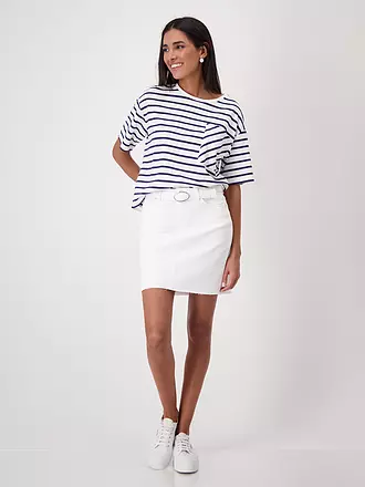 MONARI | Jeansrock | creme