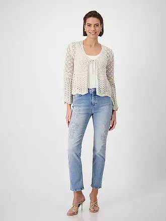 MONARI | Strickjacke | creme