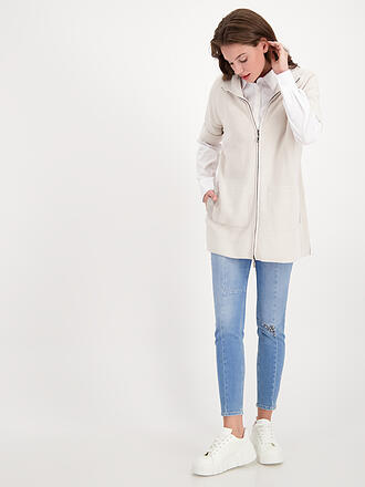MONARI | Strickjacke | creme