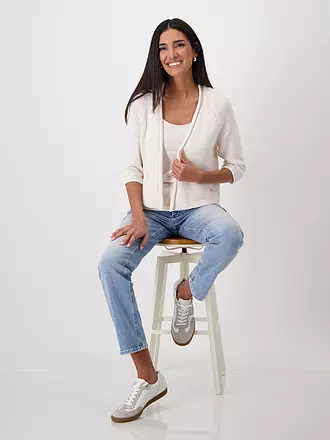 MONARI | Strickjacke | creme