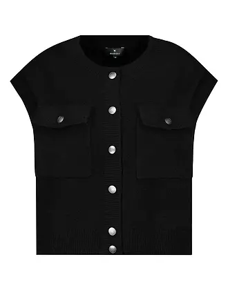 MONARI | Strickweste | schwarz