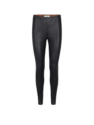 MOS MOSH | Lederleggings MMLUCILLE | schwarz