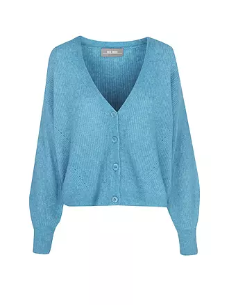 MOS MOSH | Strickjacke MMTHORAV | hellblau