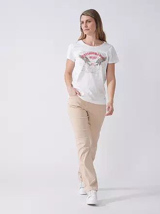 MOS MOSH | T-Shirt MMZIBBY | weiss