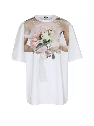 MSGM | T-Shirt | weiss