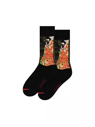 MUSEARTA | Damen Socken HOPE II - GUSTAV KLIMT black-multi (36-40) | schwarz