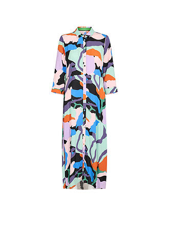 NÜMPH | Hemdblusenkleid NULOTTAS SARA | blau