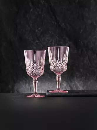 NACHTMANN | Cocktail- / Weinglas 2er Set 355ml NOBLESSE Mint | rosa