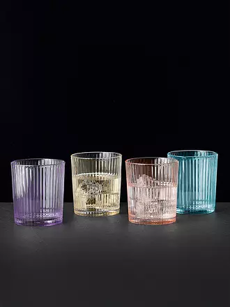 NACHTMANN | Trinkglas - Becher 4er-Set 370ml APERITIVO Mixed Colors | bunt