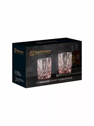NACHTMANN | Whiskeyglas 2er Set Noblesse Mint 295ml | rosa