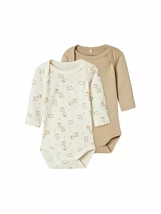 NAME IT | Baby Body 2er Pkg. NBNBODY | beige
