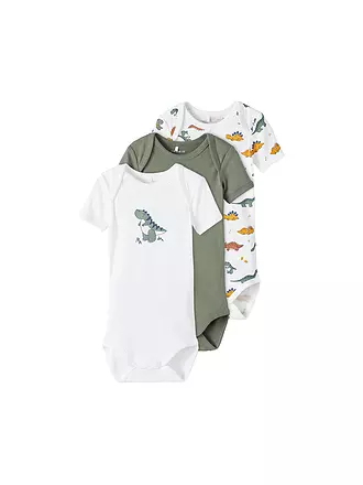 NAME IT | Baby Body 3-er Pkg. NBMBODY | olive
