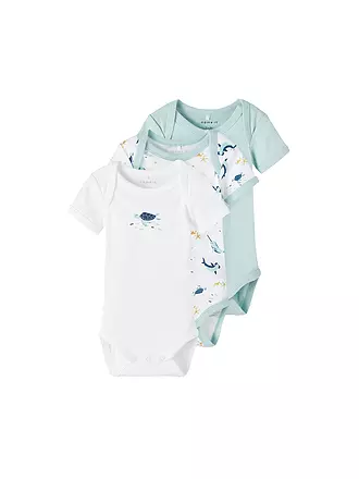 NAME IT | Baby Body 3-er Pkg. NBMBODY | weiss