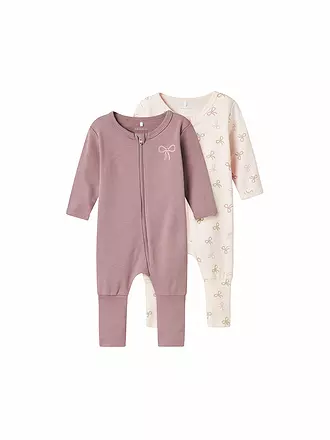 NAME IT | Baby Schlafoverall 2er Pkg NBMNIGHTSUIT | pink