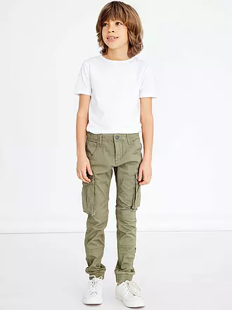 NAME IT | Jungen Cordhose Regular Fit NITBAMGO | olive