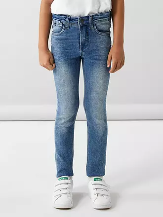 NAME IT | Jungen Jeans Extra Slim Fit NKMTHEO | blau