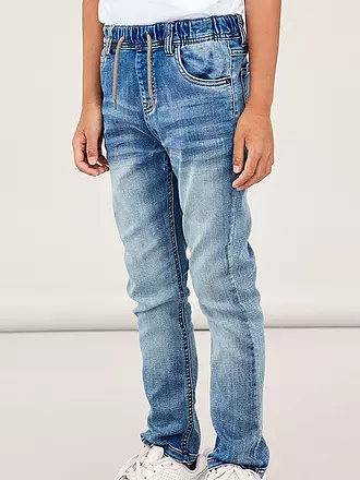 NAME IT | Jungen Jeans Slim Fit NKMROBIN | blau