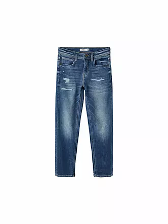 NAME IT | Jungen Jeans Slim Fit NKMSILAS | blau