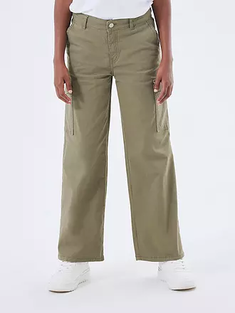 NAME IT | Mädchen Cargohose NKFROSE | beige