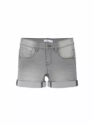 NAME IT | Mädchen Shorts NKFSALLI DNMTASIS | grau