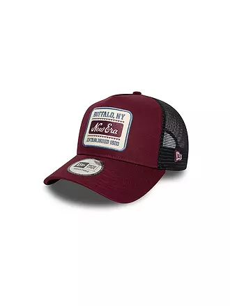 NEW ERA | Kappe PATCH TRUCKER | dunkelrot